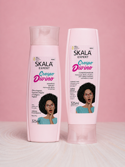 Kit shampoo + acondicionador CRESPO DIVINO Skala