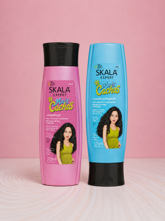 Kit shampoo + acondicionador MAIS CACHOS Skala