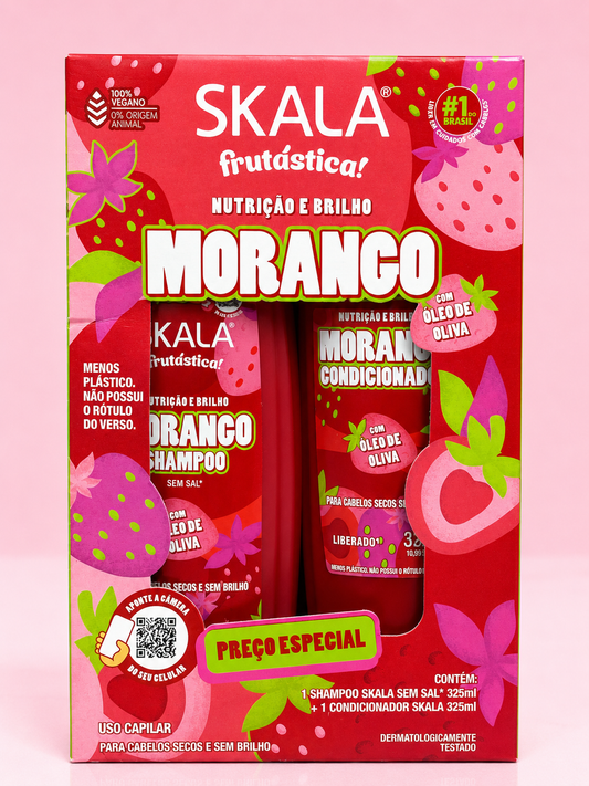 Kit shampoo + acondicionador MORANGO Skala