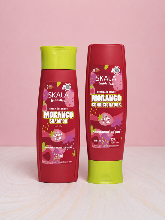 Kit shampoo + acondicionador MORANGO Skala