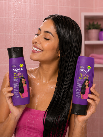 Kit shampoo + acondicionador MAIS LISOS Skala