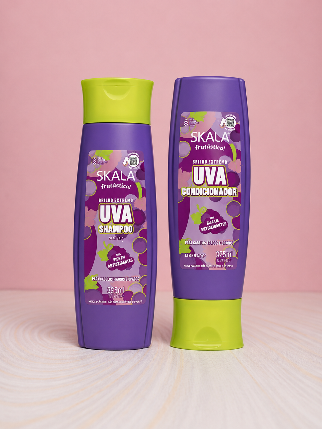 Kit shampoo + acondicionador UVA Skala