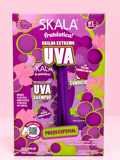 Kit shampoo + acondicionador UVA Skala