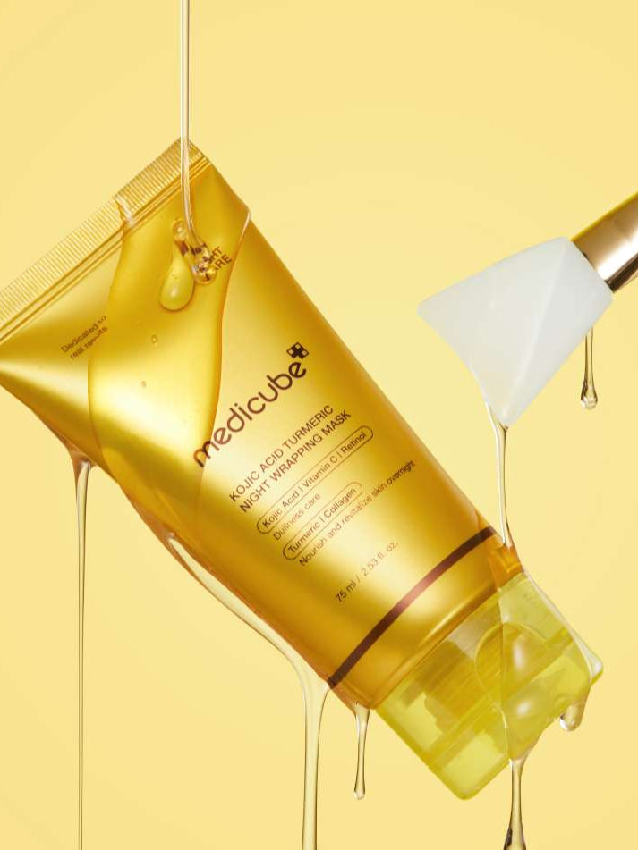Kojic Acid Turmeric Night Wrapping Mask X 75 ml Medicube