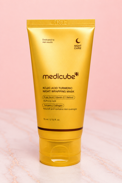 Kojic Acid Turmeric Night Wrapping Mask X 75 ml Medicube
