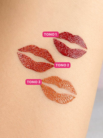 Labial en barra + delineador de labios Ref 645 Sagui