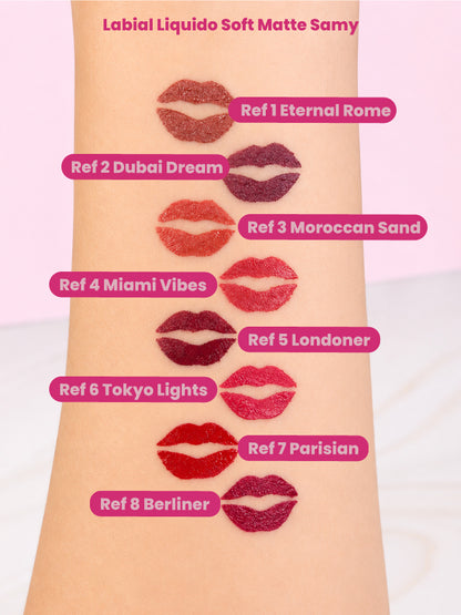 Labial Liquido Soft Matte Samy