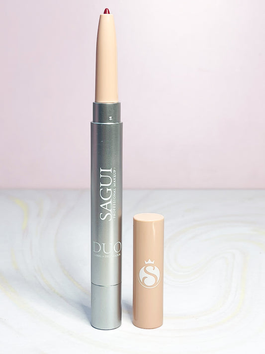 Labial en barra + delineador de labios Ref 645 Sagui