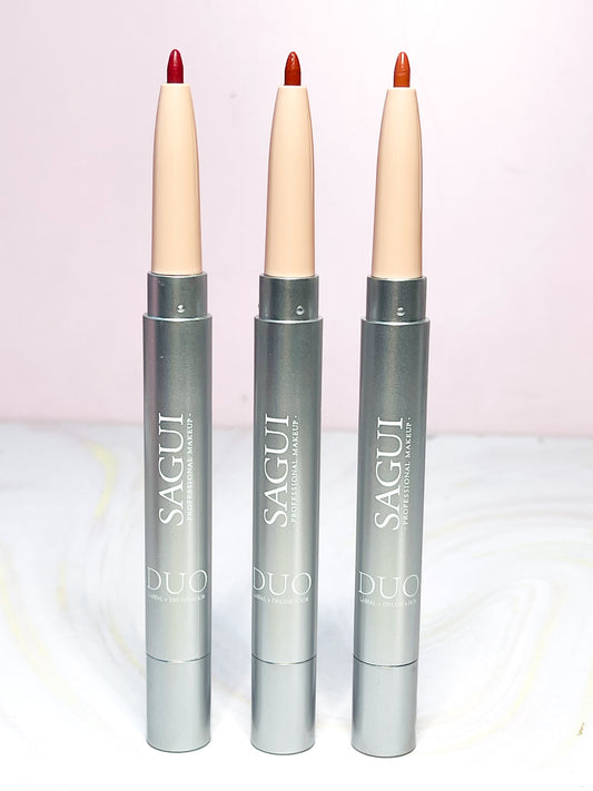 Labial en barra + delineador de labios Ref 645 Sagui