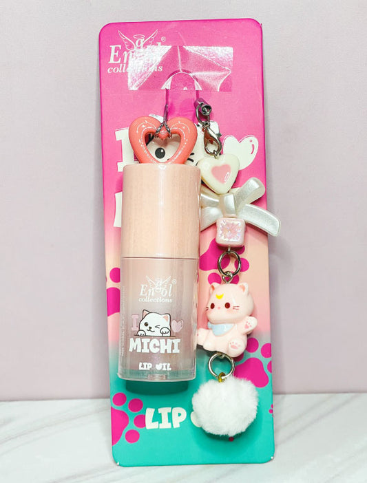 Lip Oil Michi con Llavero Engol