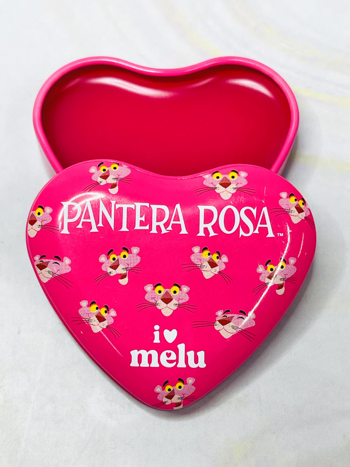 Lip Balm de corazón frutos rojos Pantera Rosa Melu By Ruby Rose