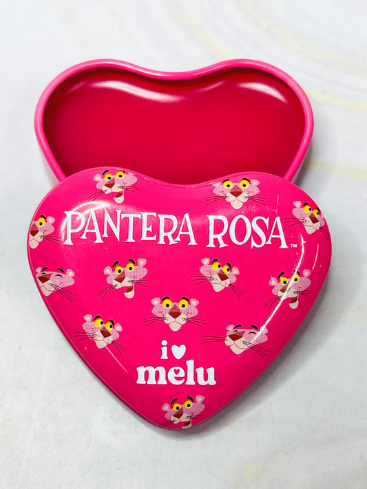 Lip Balm de corazón frutos rojos Pantera Rosa Melu By Ruby Rose