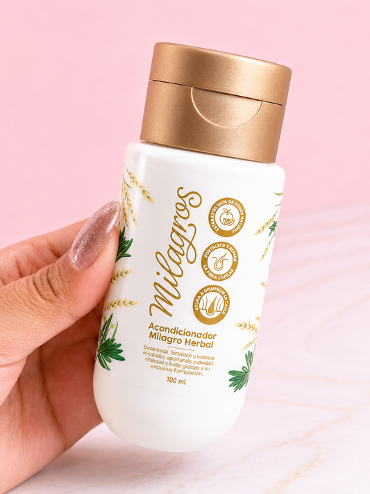 MINI Acondicionador Herbal tamaño viajero Milagros