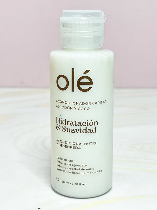 MINI Acondicionador algodón y coco Olé