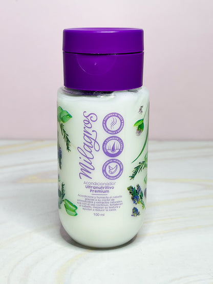 MINI Acondicionador ultranutritivo tamaño viajero Milagros