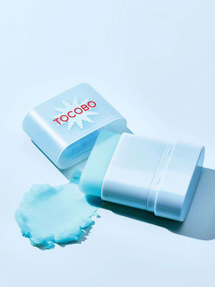 MINI Protector Solar AZUL Cotton Soft Sun Stick SPF50+ TAMAÑO VIAJERO Tocobo