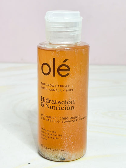 MINI Shampoo Coco, Canela y Miel Olé