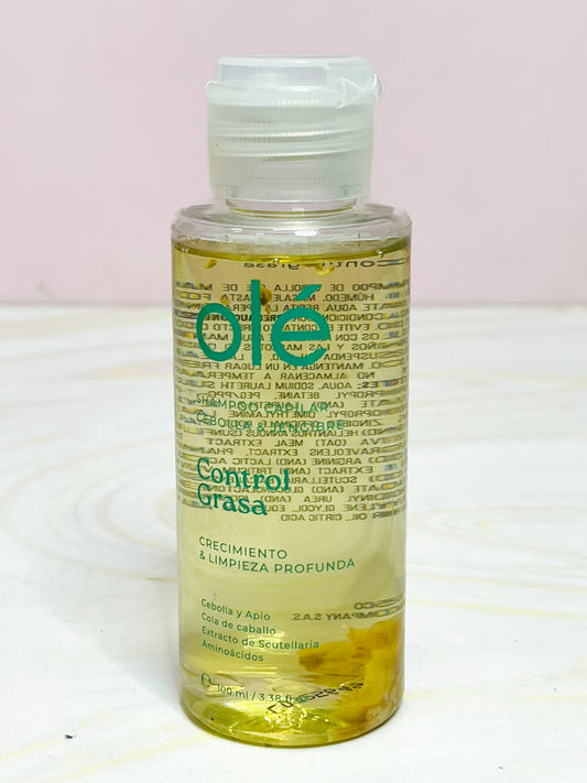 MINI Shampoo antigrasa de cebolla y jengibre Olé