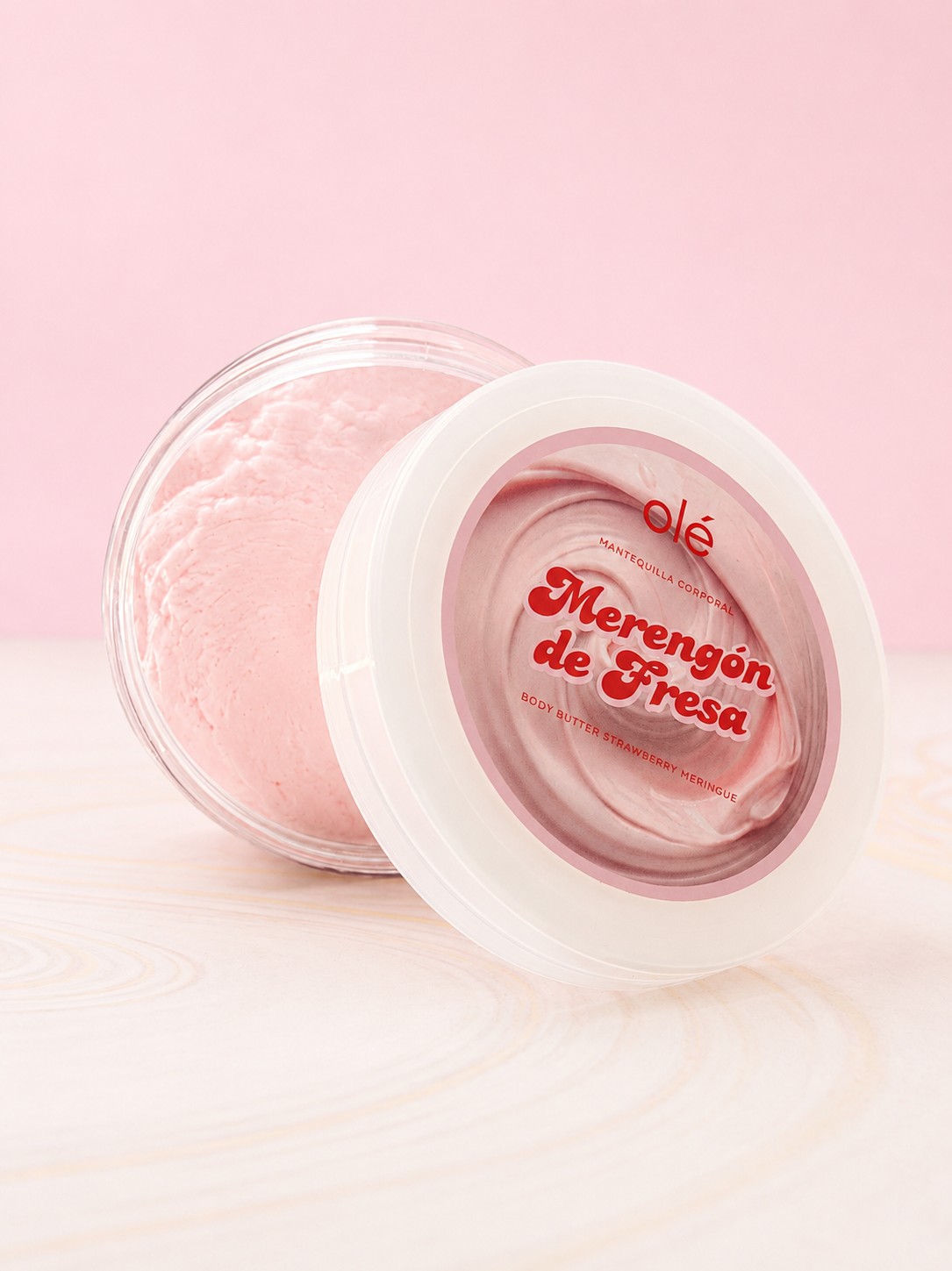 Mantequilla corporal Merengue de Fresas Olé