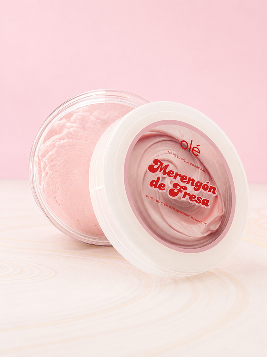 Mantequilla corporal Merengue de Fresas Olé