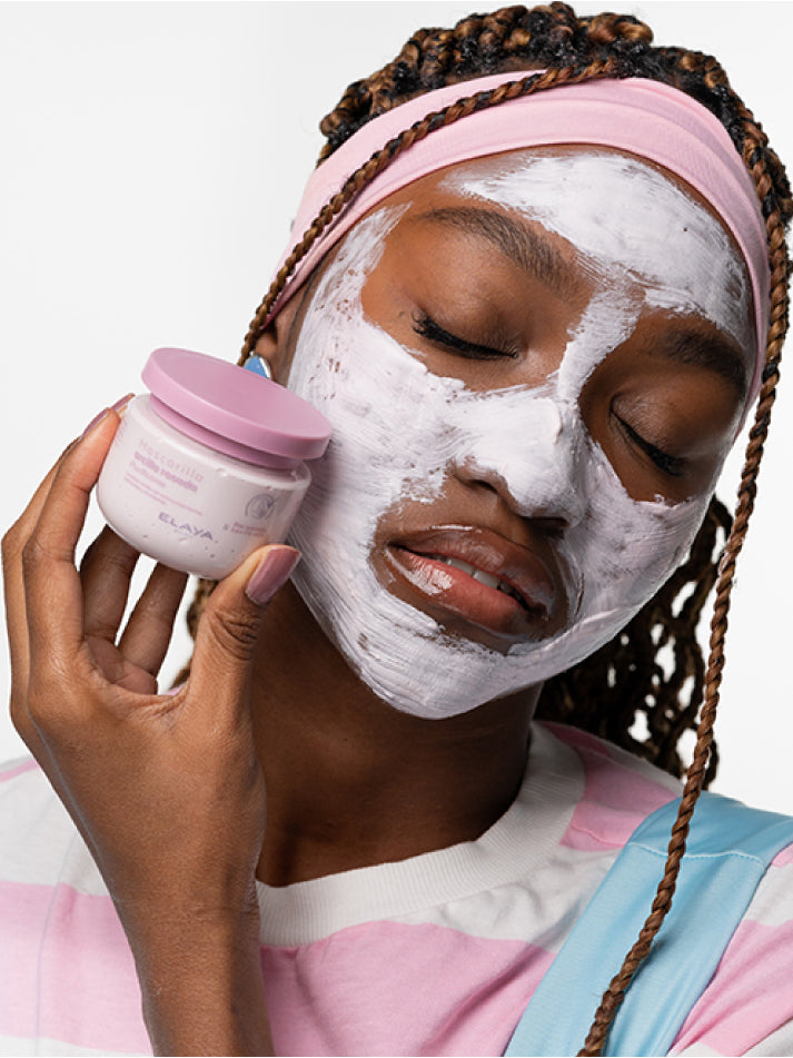 Mascarilla arcilla rosada purificante Elaya