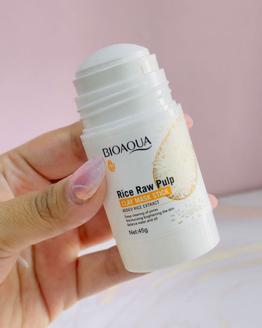 Mascarilla en barra aclarante de arroz Bioaqua