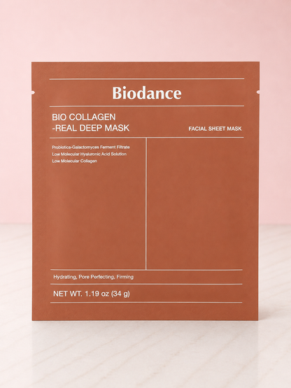 Mascarilla Bio Collagen-Real Deep Mask ROSADA BIODANCE