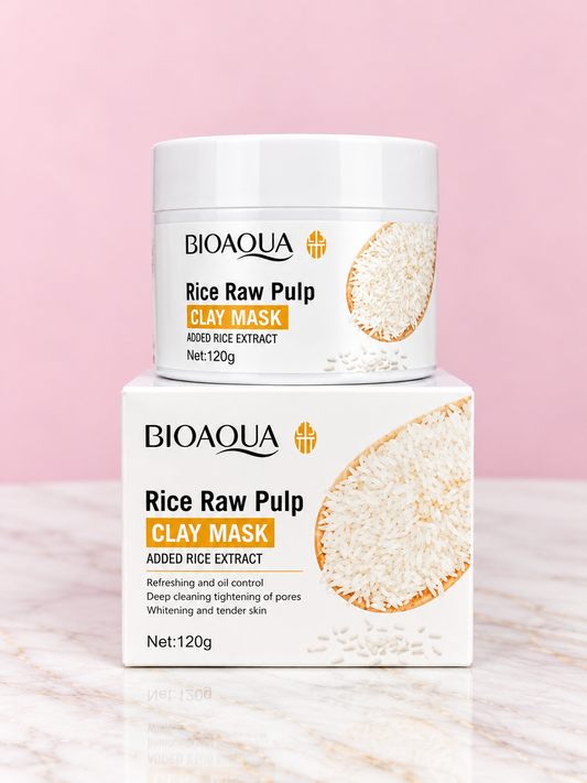 Mascarilla Facial de Arcilla de Arroz Bioaqua