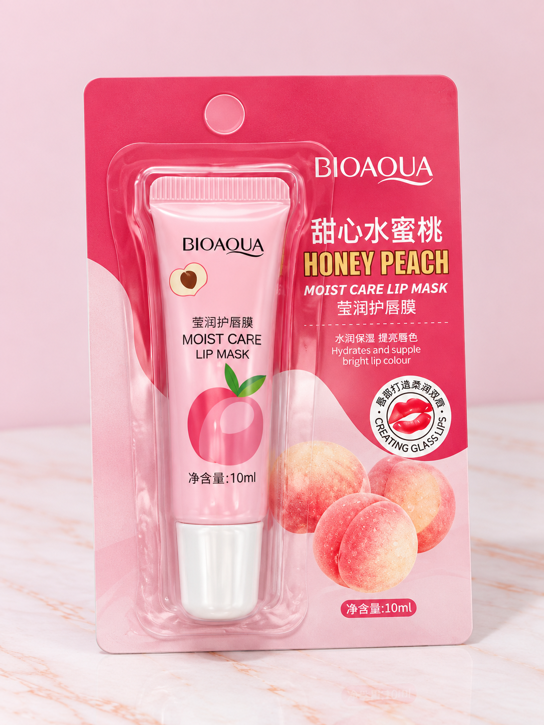 Mascarilla Reparadora de labios REF DURAZNO Bioaqua