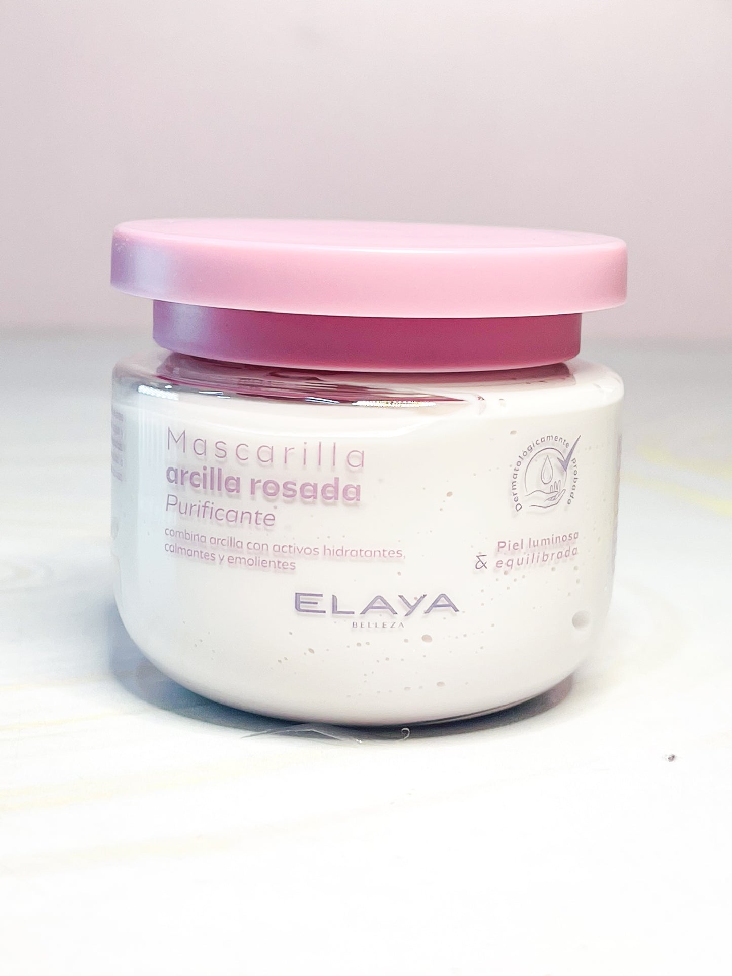 Mascarilla arcilla rosada purificante Elaya