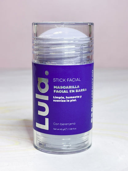 Mascarilla facial en barra Berenjena Lula