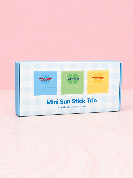 Mini Sunstick Trio (Trío de protectores solares en Barra) Tocobo