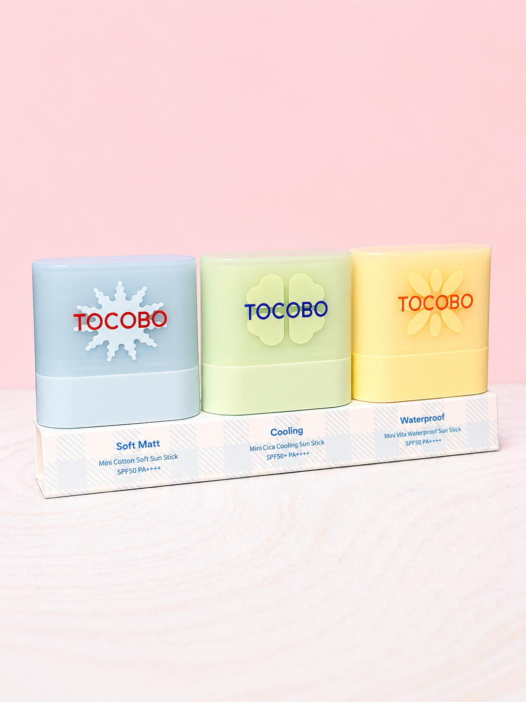 Mini Sunstick Trio (Trío de protectores solares en Barra) Tocobo