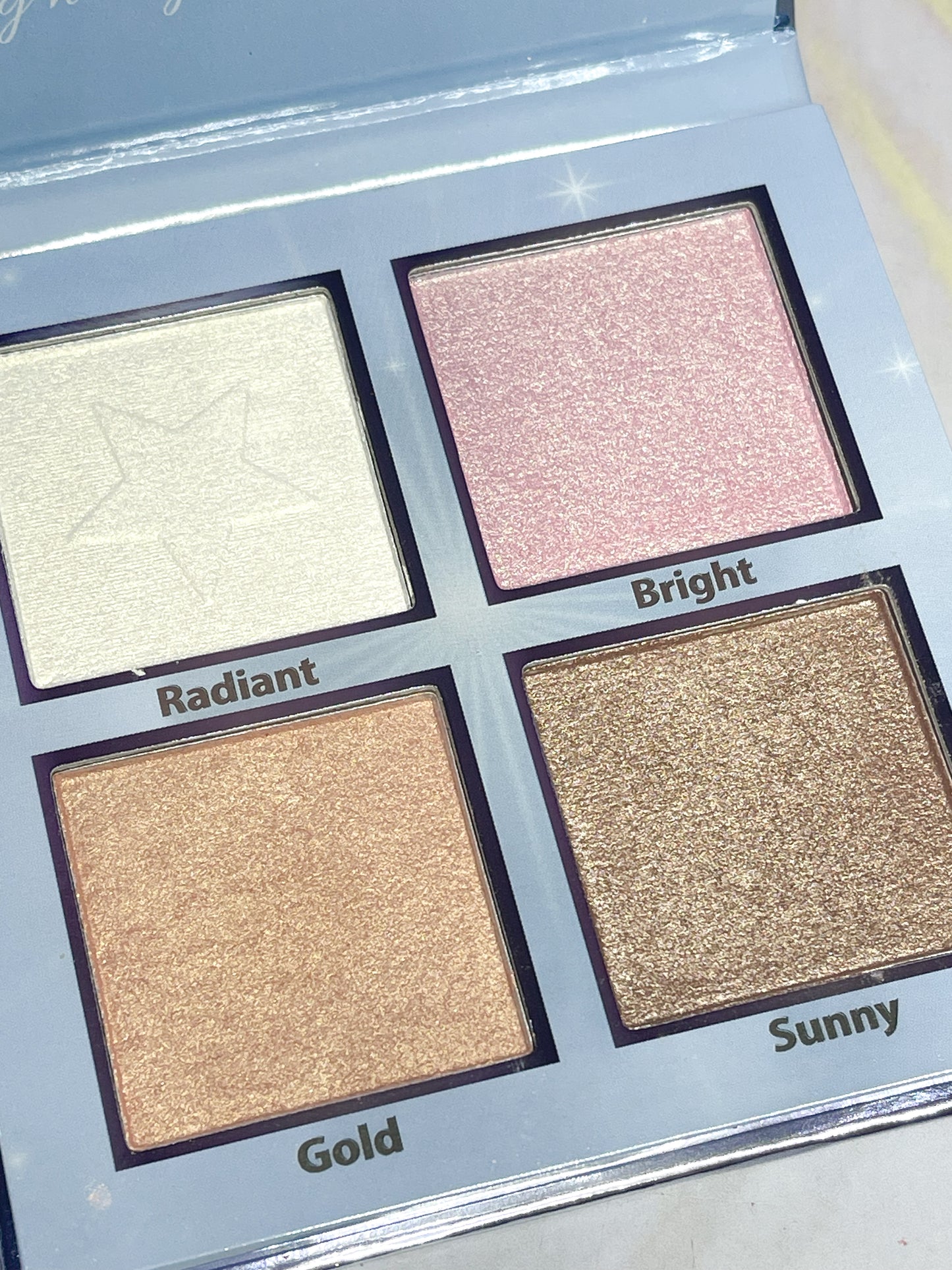 Paleta de iluminadores luminous x4 MYK