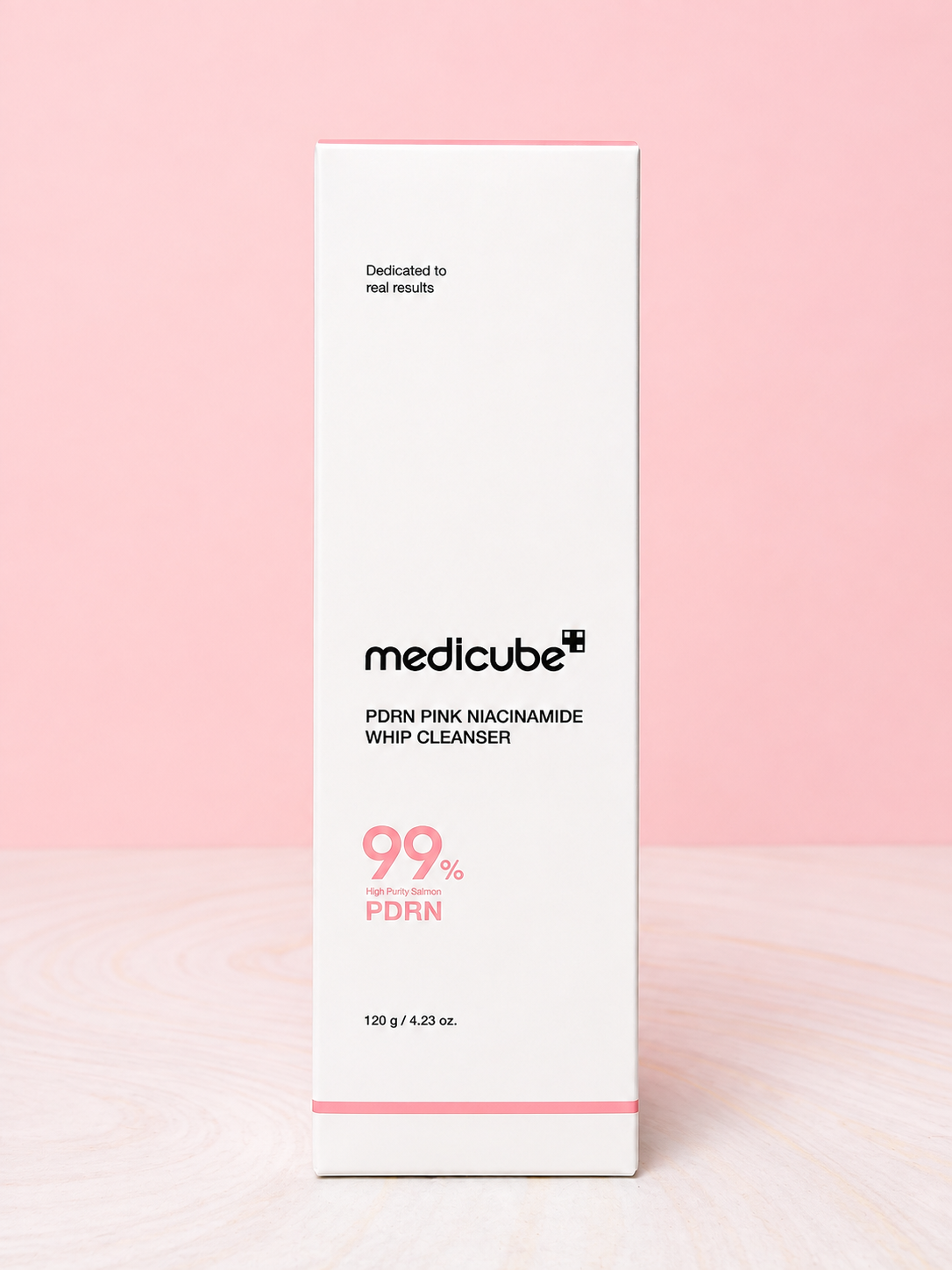 PDRN Pink Niacinamide Whip Cleanser 120g Medicube