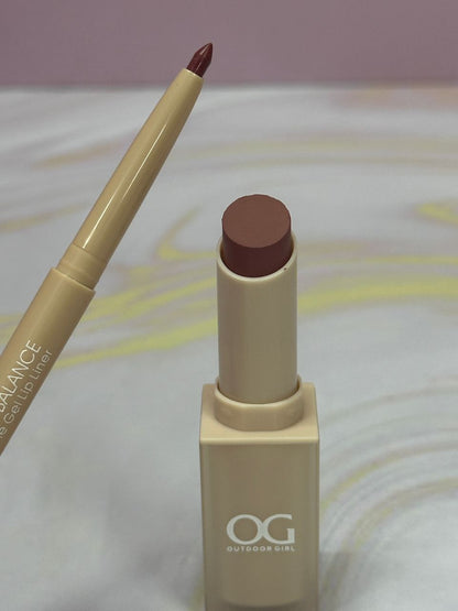 Kit de labial en barra y lápiz OG