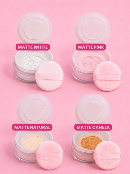 Polvo matte mini Bloomshell