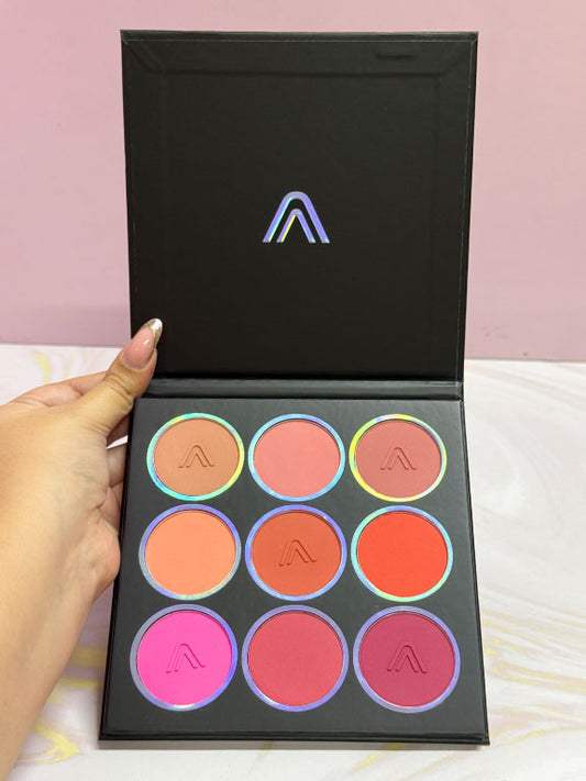 Paleta blushed cheeks de rubores x9 Atenea