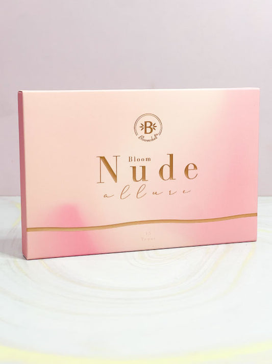Paleta de sombras Bloom Nude Allure REF 2 Matte Bloomshell
