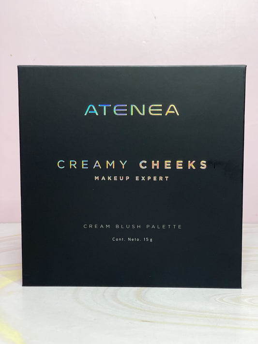 Paleta de rubores en crema x9 Creamy Cheeks Atenea