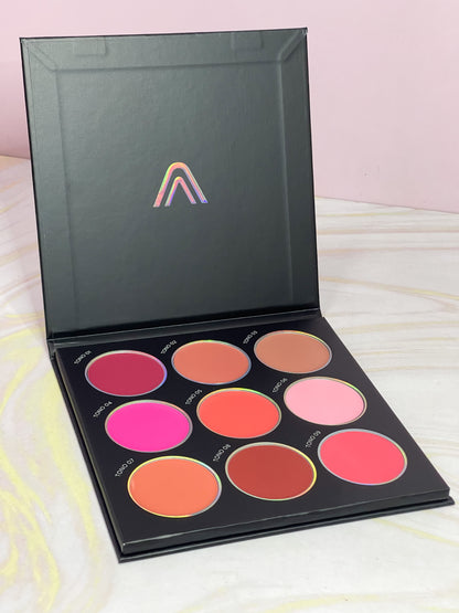 Paleta de rubores en crema x9 Creamy Cheeks Atenea