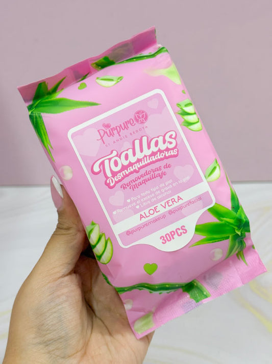 Pañitos de aloe Purpure