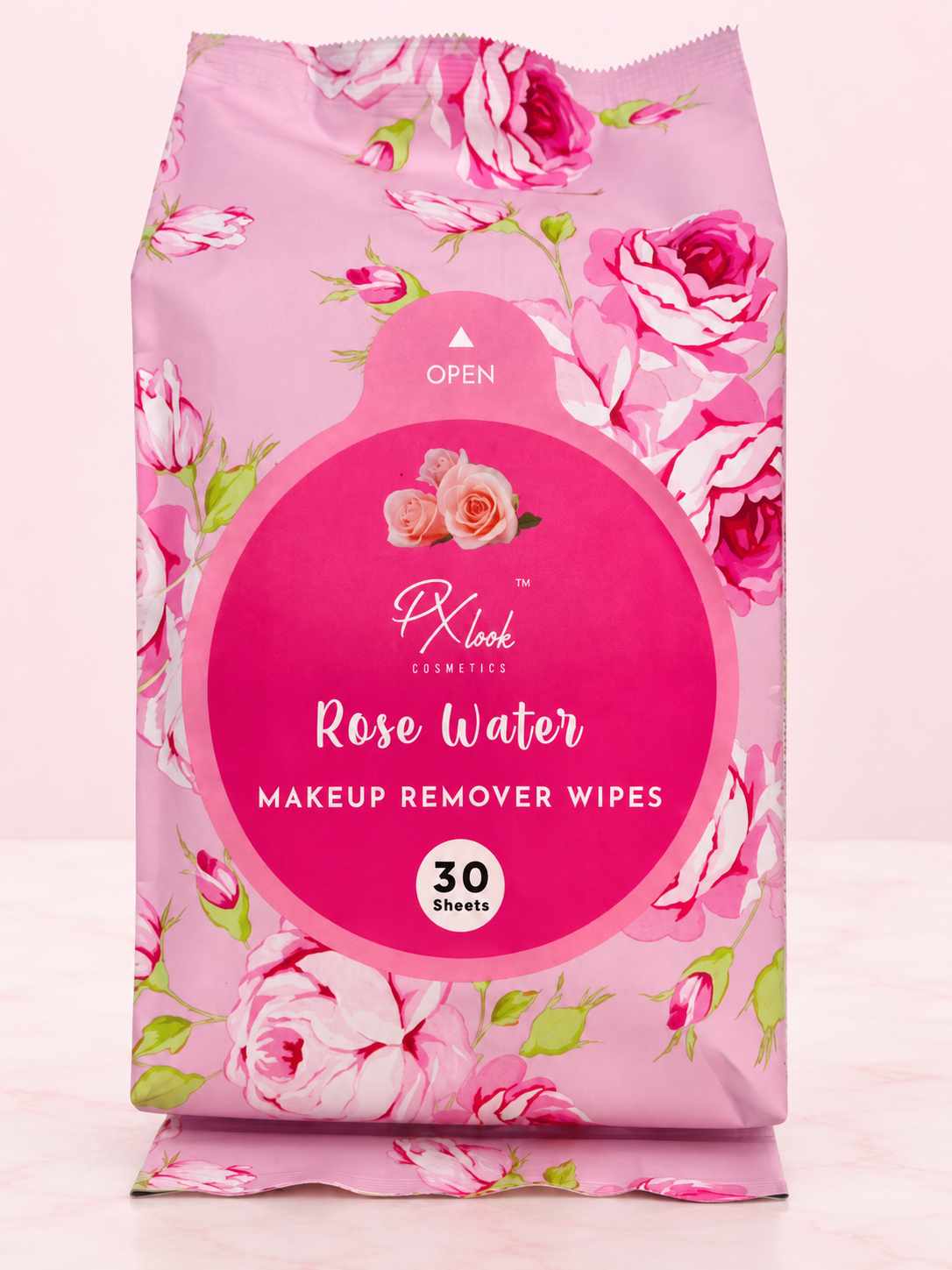 Pañitos Desmaquillantes de Rosas x30 Unidades REF OH-26-059