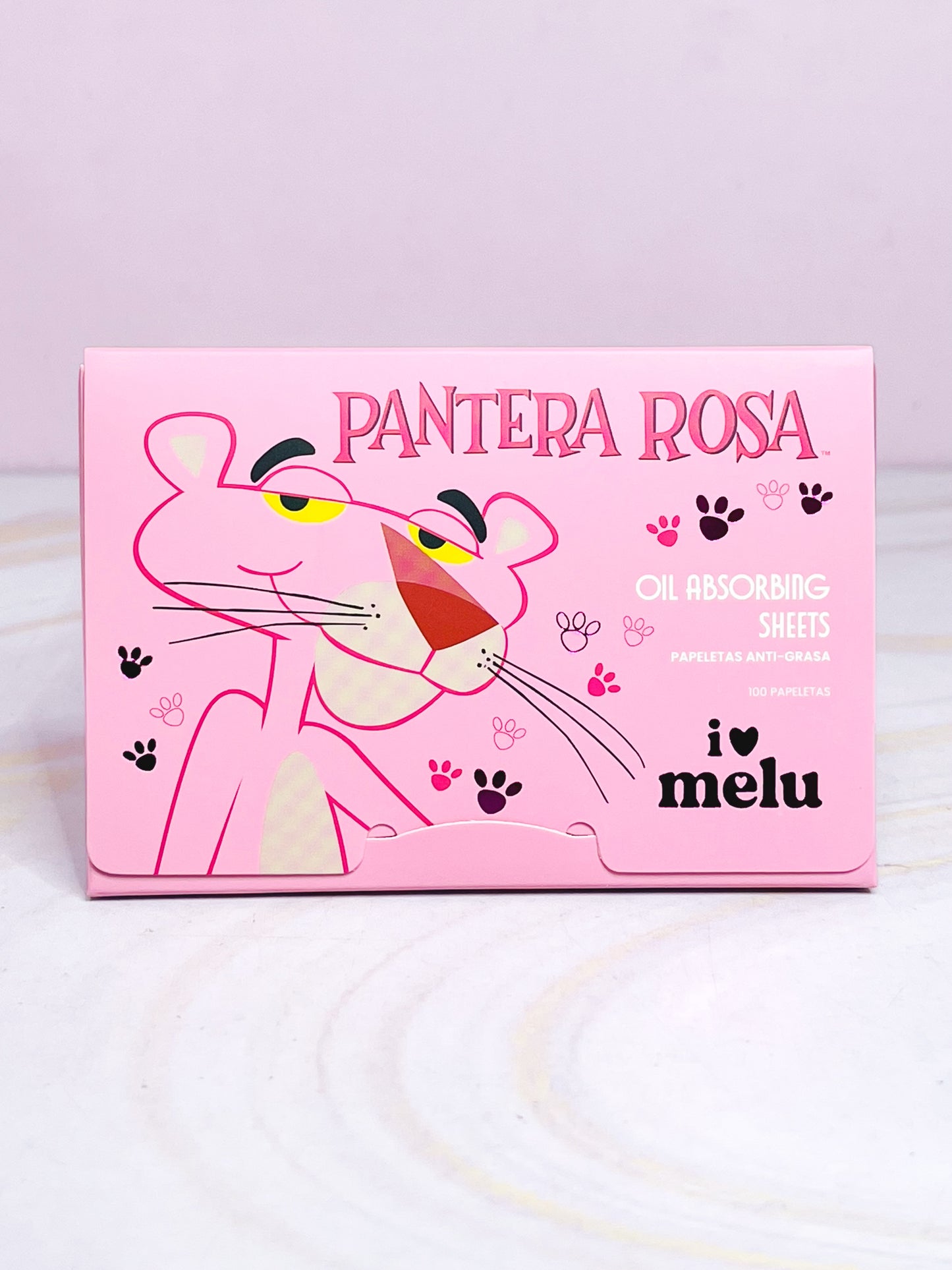 Papelitos antigrasa Pantera Rosa Melu By Ruby Rose