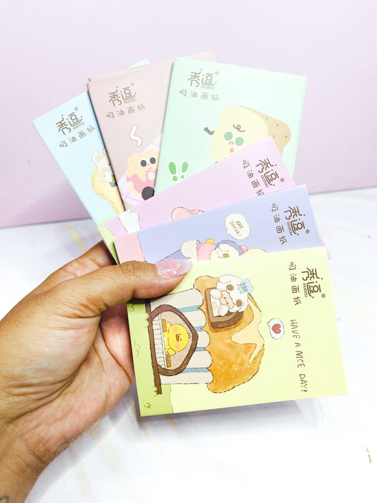 Papelitos antigrasa Xiudou