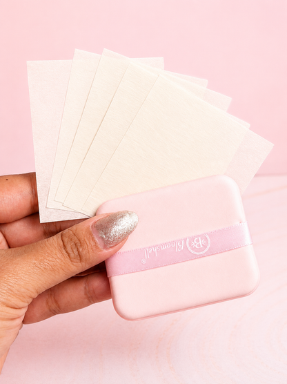 Papelitos antigrasa con polvo tono natural BLOOM POWDER PAPER Tono 1 NATURAL Bloomshell