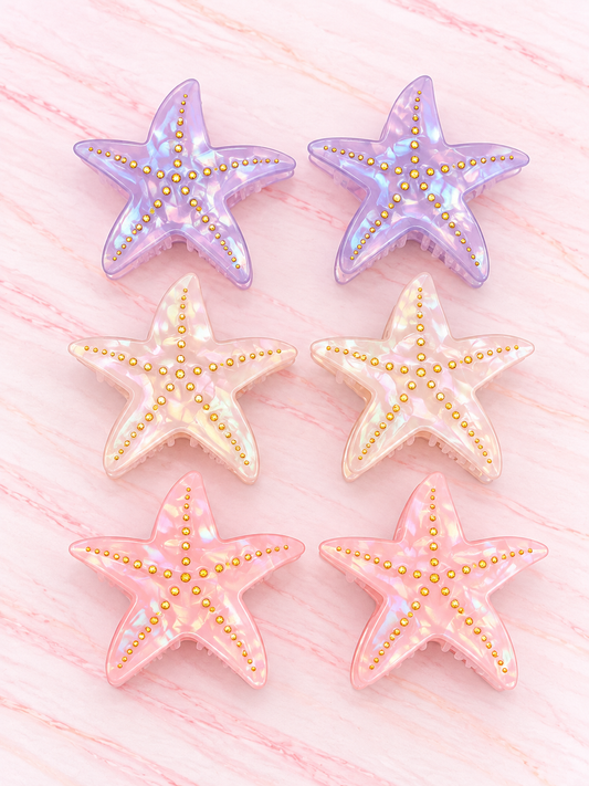 Paquete de Pinzas Estrellas de Mar GRANDE x DOCENA REF OH-26-146