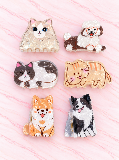 Paquete de Pinzas Gaticos y Perritos GRANDE x DOCENA REF OH-26-148