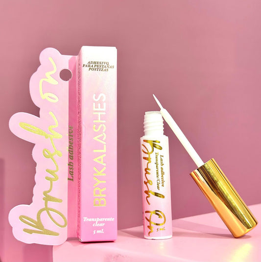 Pega Brush on Lash Transparente Bryka