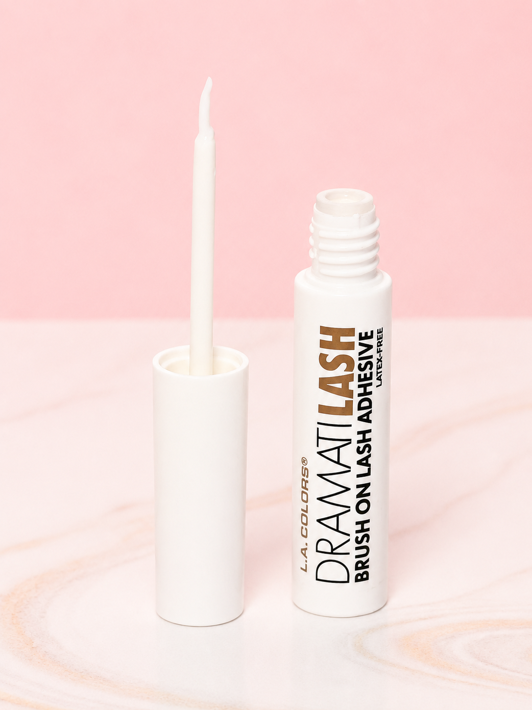 Pega de pestañas con pincel DRAMATILASH CLEAR TRANSPARENTE LA Colors